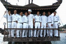 Staffs in Hai Long Dream Junk, Halong Bay